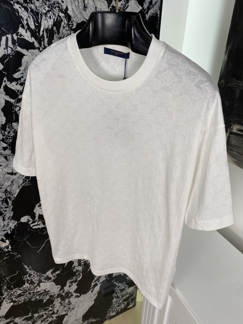 LV Shearling Jacquard Round Neck Short Sleeve 4