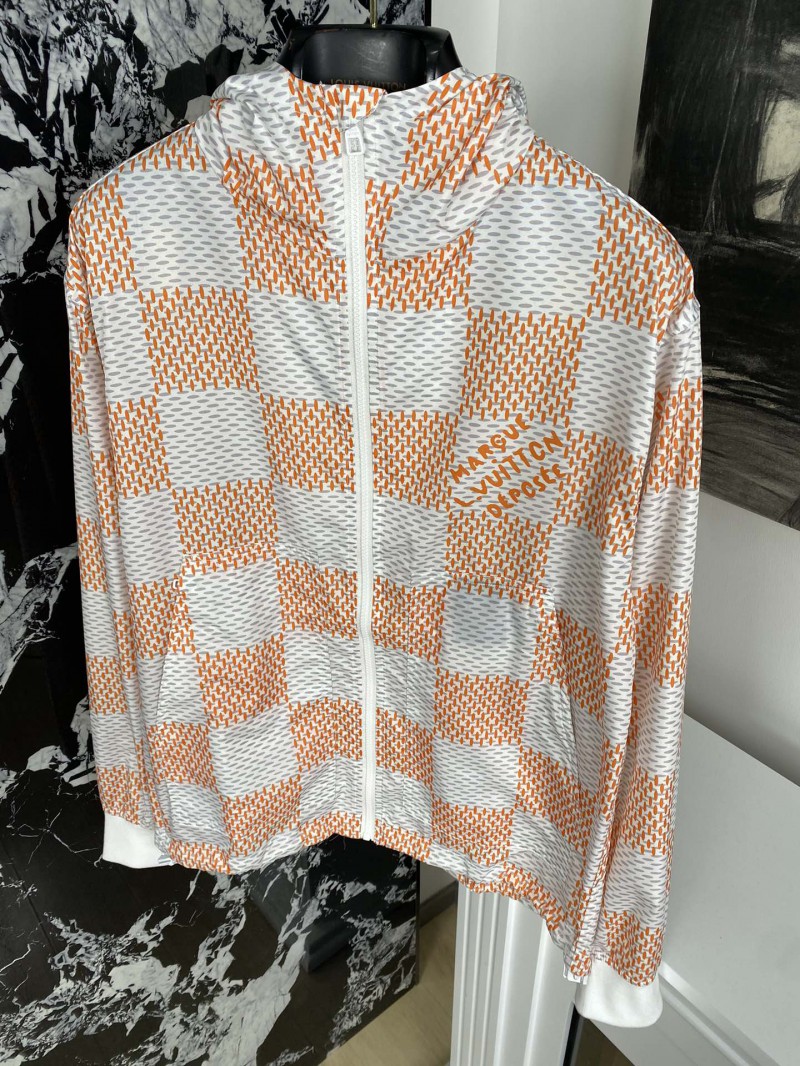 LV Tessellated Zipper Sunbreaker Jacket 1 4