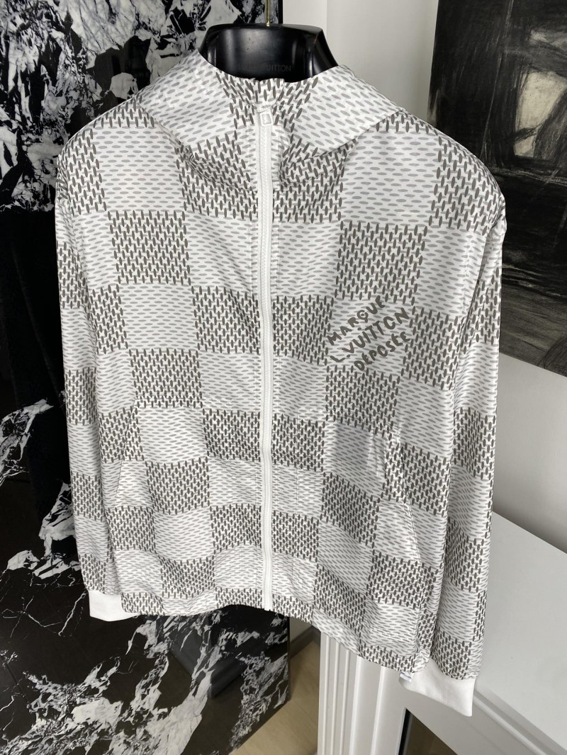 LV Tessellated Zipper Sunbreaker Jacket 2 4