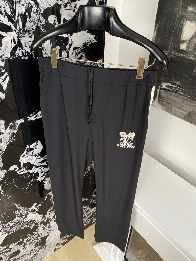 LV Webbing Embroidered Trousers 4
