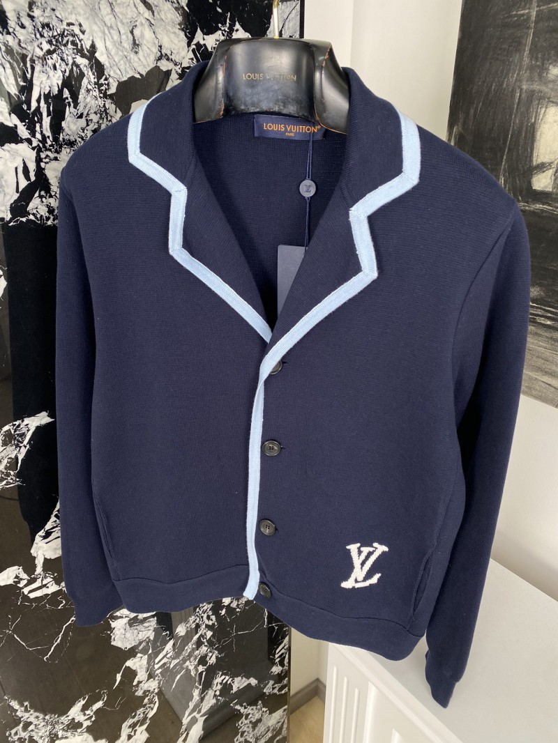 LV Wool Wool Knit Cardigan 4