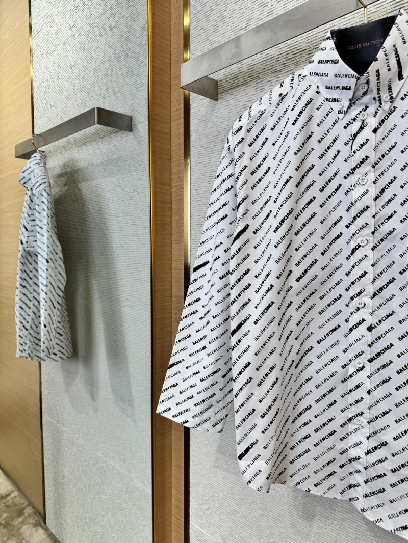 Balenciaga Printed Collar Shirt 2 4