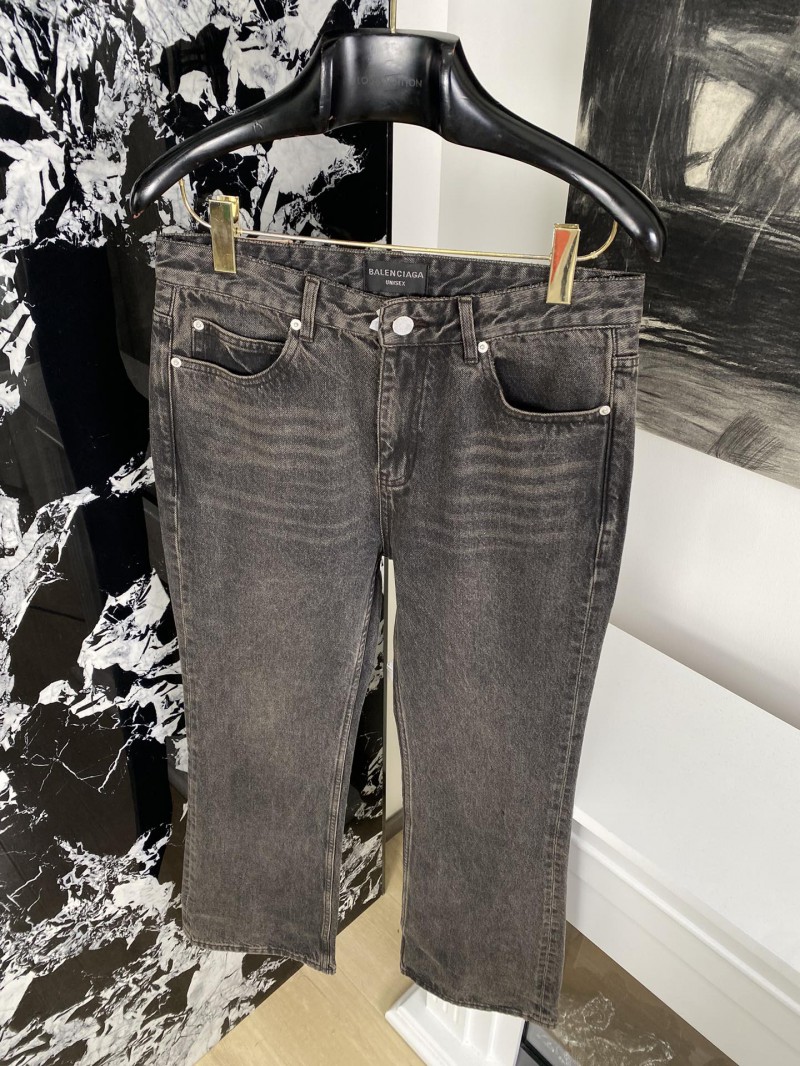 Balenciaga washed denim pants 4