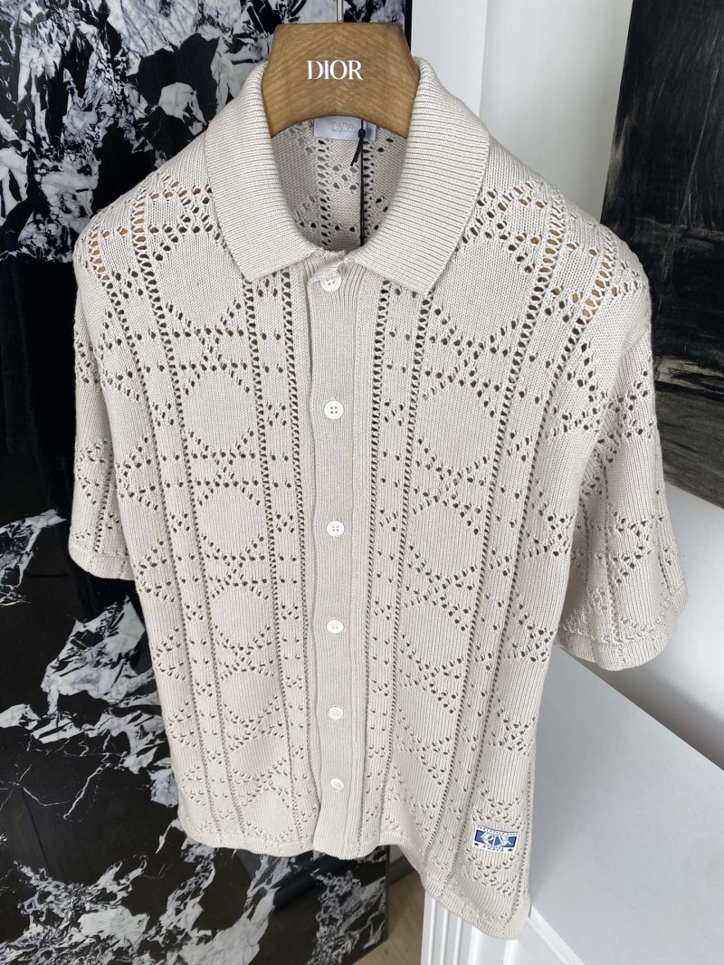Dior Cutout Short Sleeve Shirt 1 4