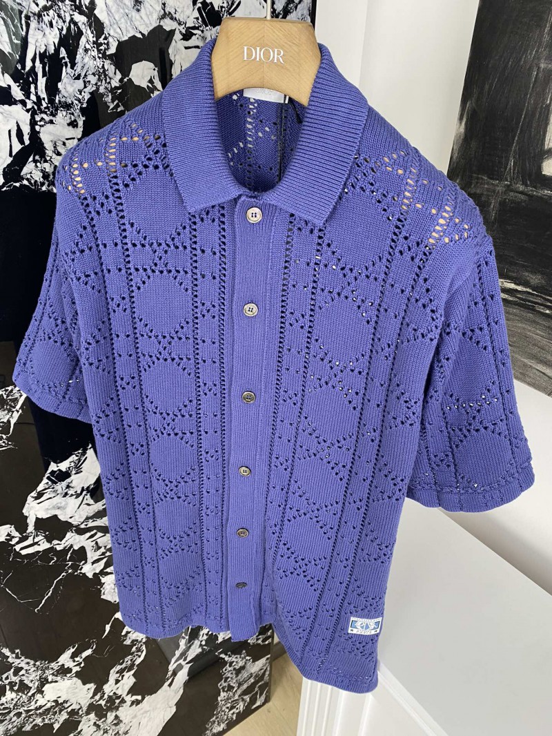 Dior Cutout Short Sleeve Shirt 2 4