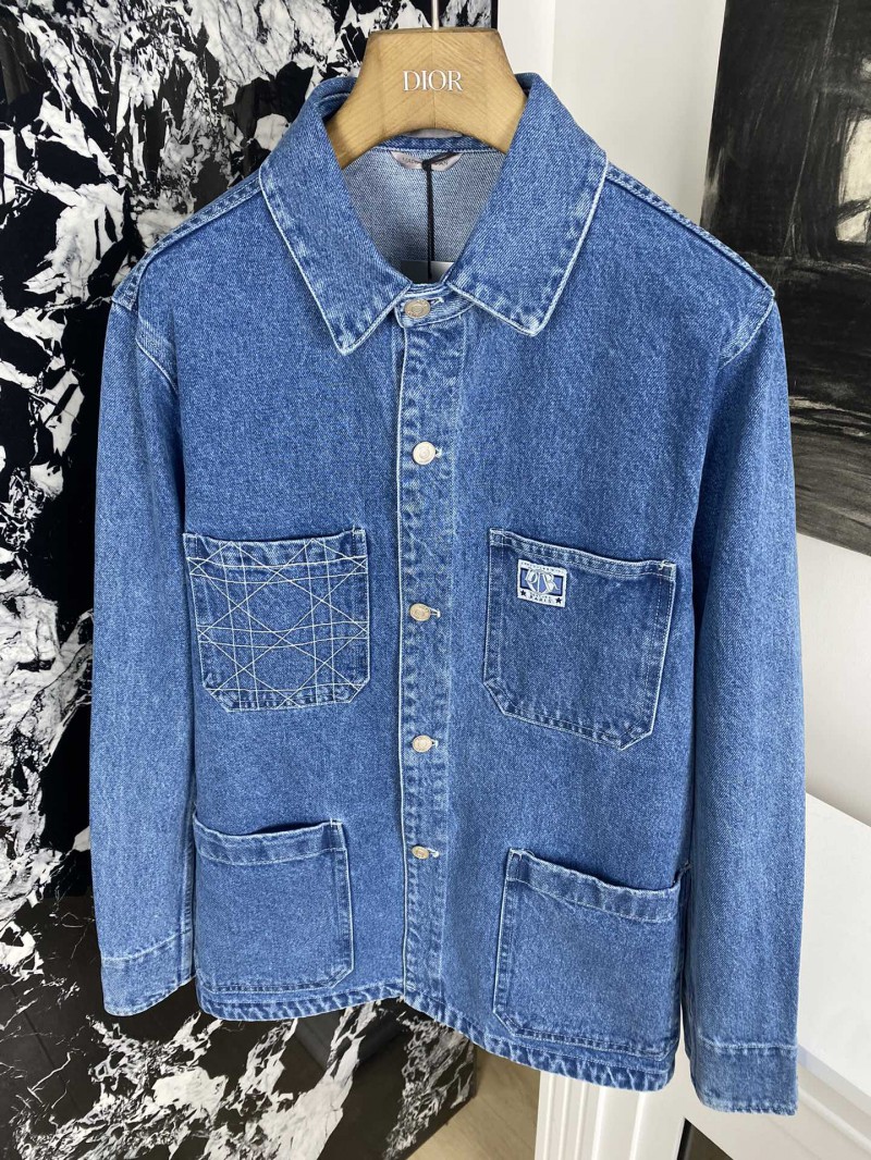 Dior Embroidered Denim Jacket 4
