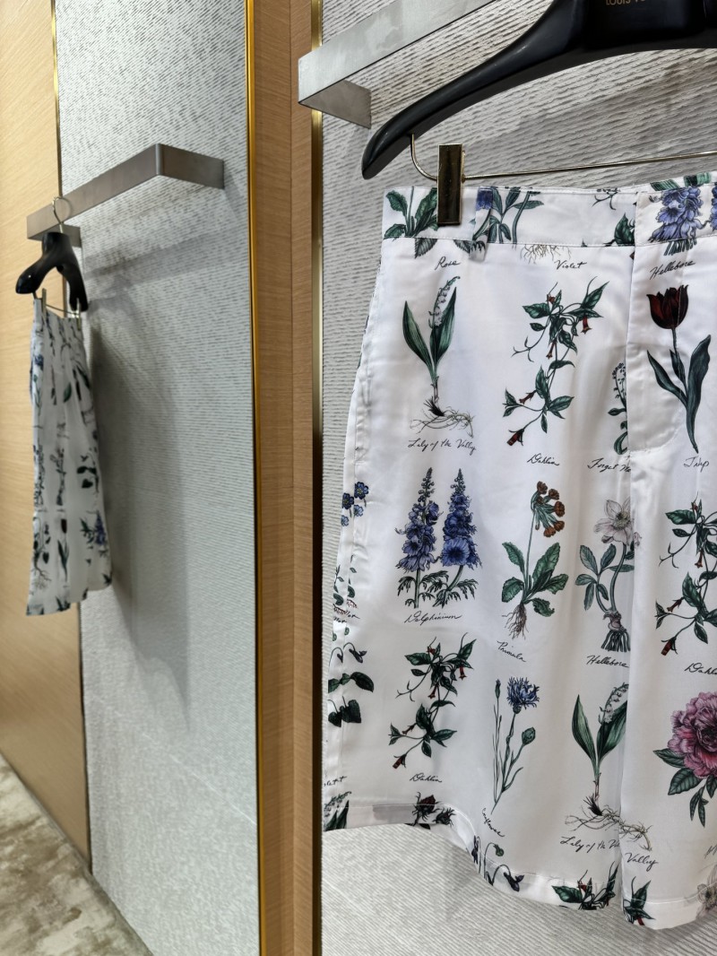 Dior Floral Shorts 4
