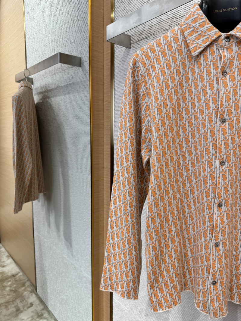 Dior Jacquard Lapel Shirt 1 4