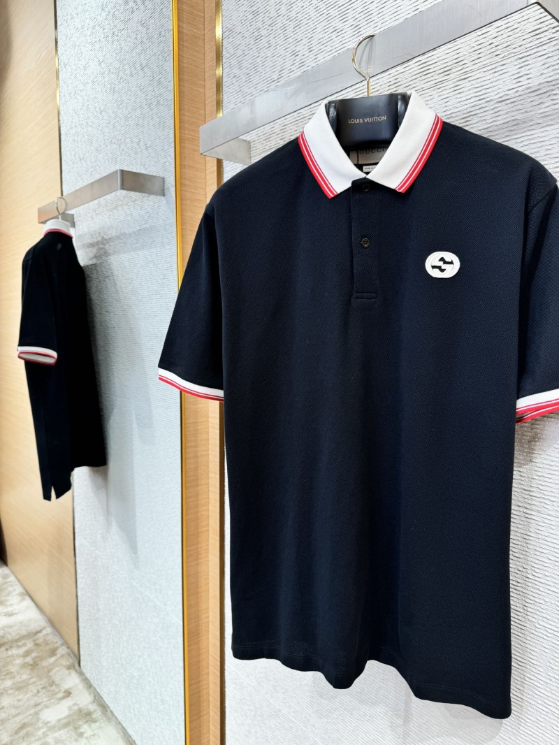 Gucci interlocking badge polo shirt 1 5