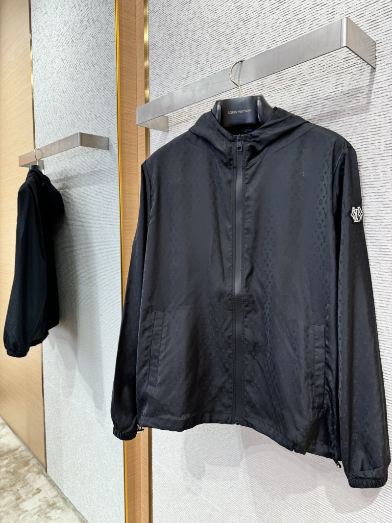 LV Full Print Punch Hooded Jacket 2 5