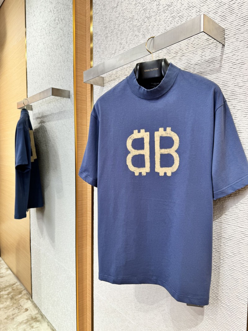 Balenciaga Bitcoin Print Short Sleeve T-Shirt 5