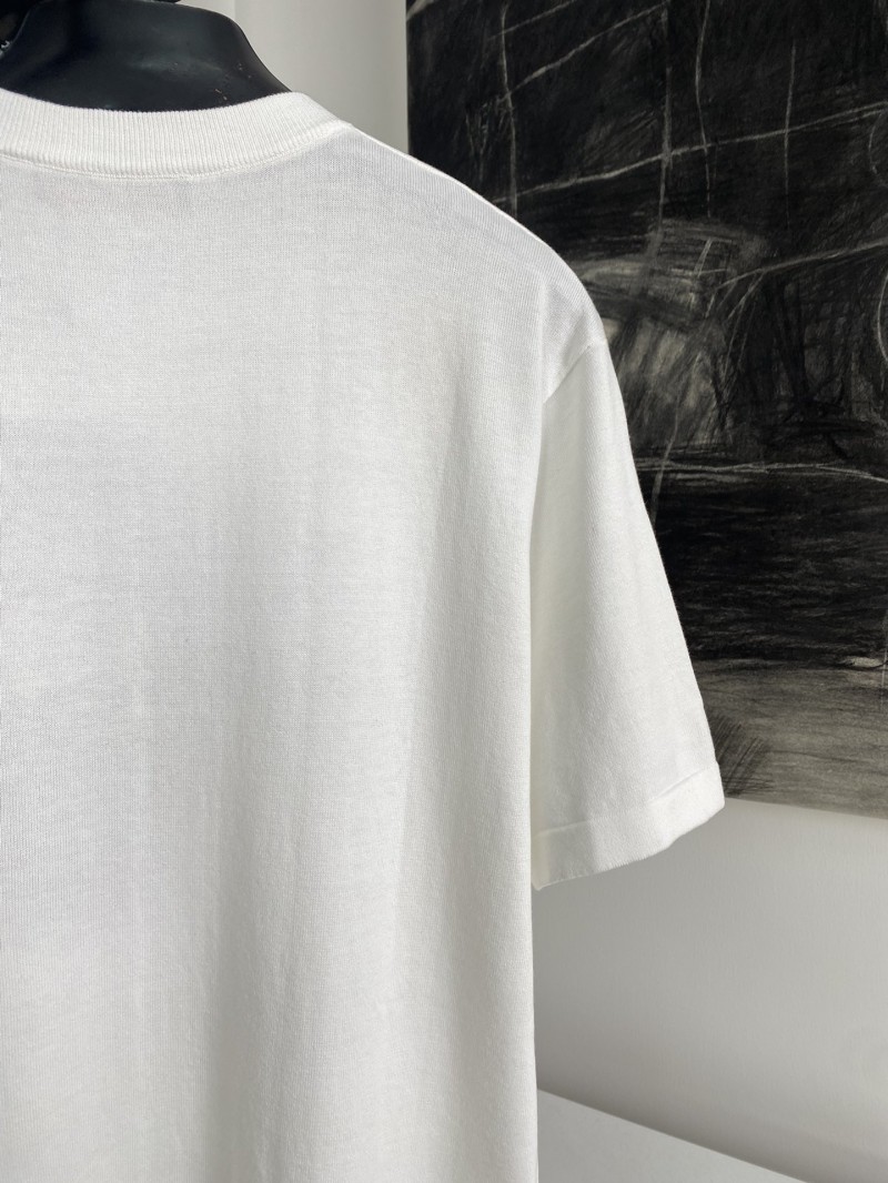 LV Jacquard Knit Short Sleeve T-Shirt 2 5