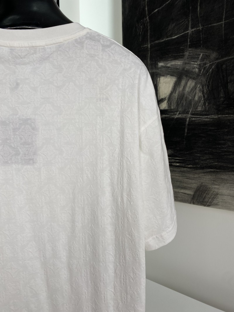 LV Shearling Jacquard Round Neck Short Sleeve 5