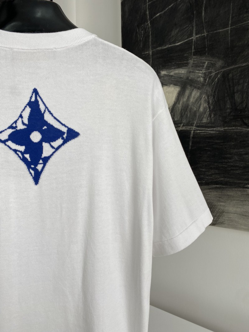 LV Ski Jacquard Round Neck Short Sleeve 5