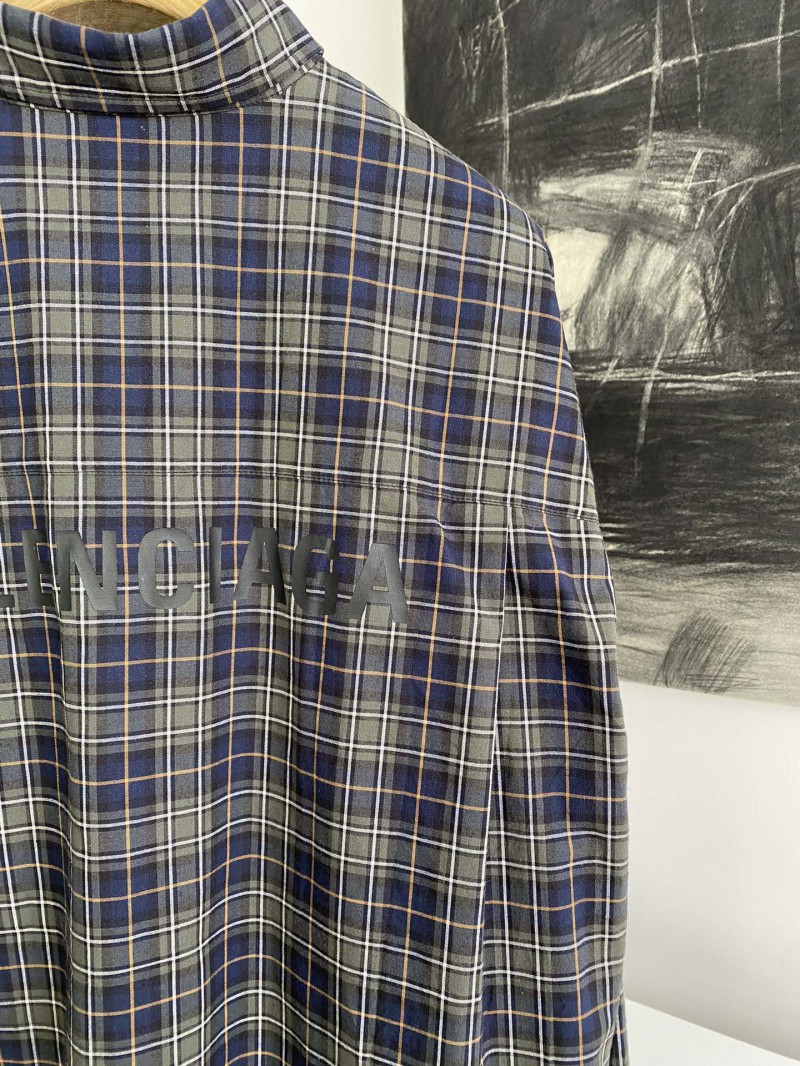 Balenciaga Flannel Vintage Shirt 5