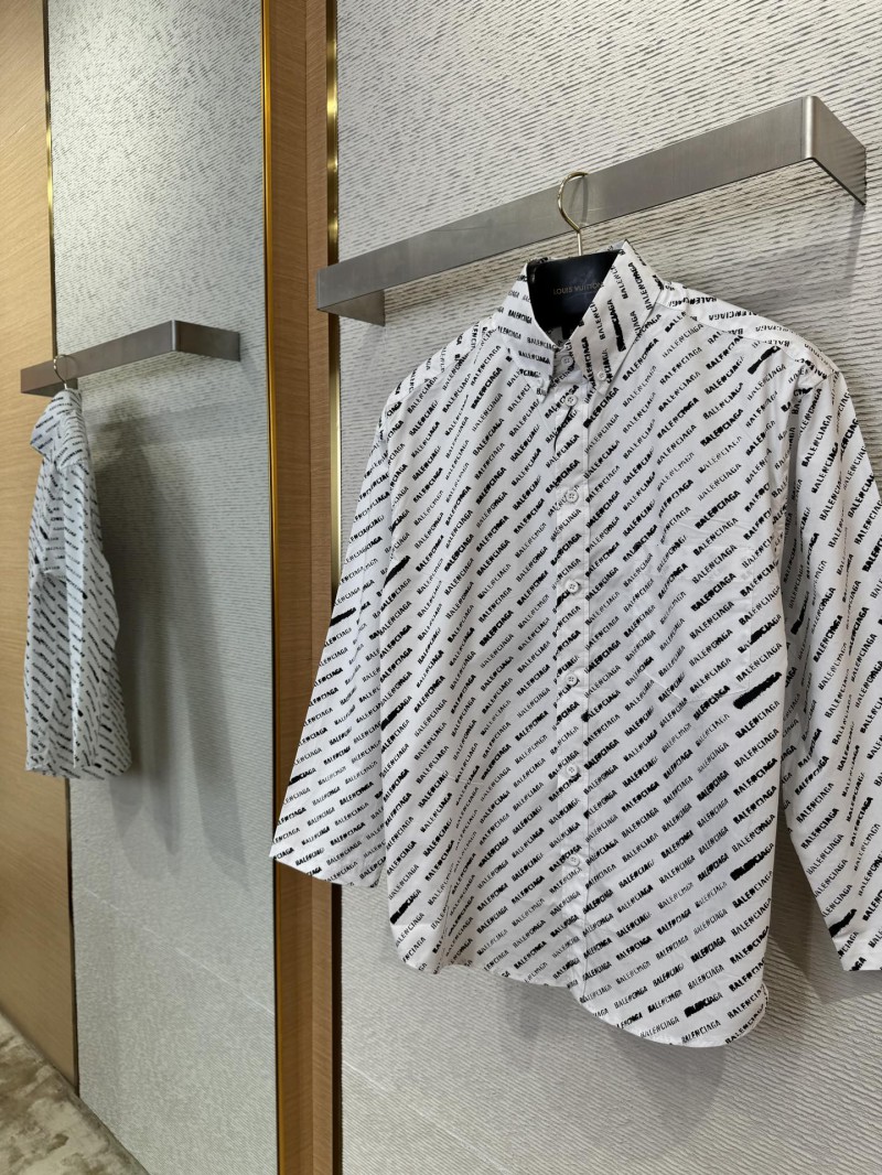 Balenciaga Printed Collar Shirt 2 5