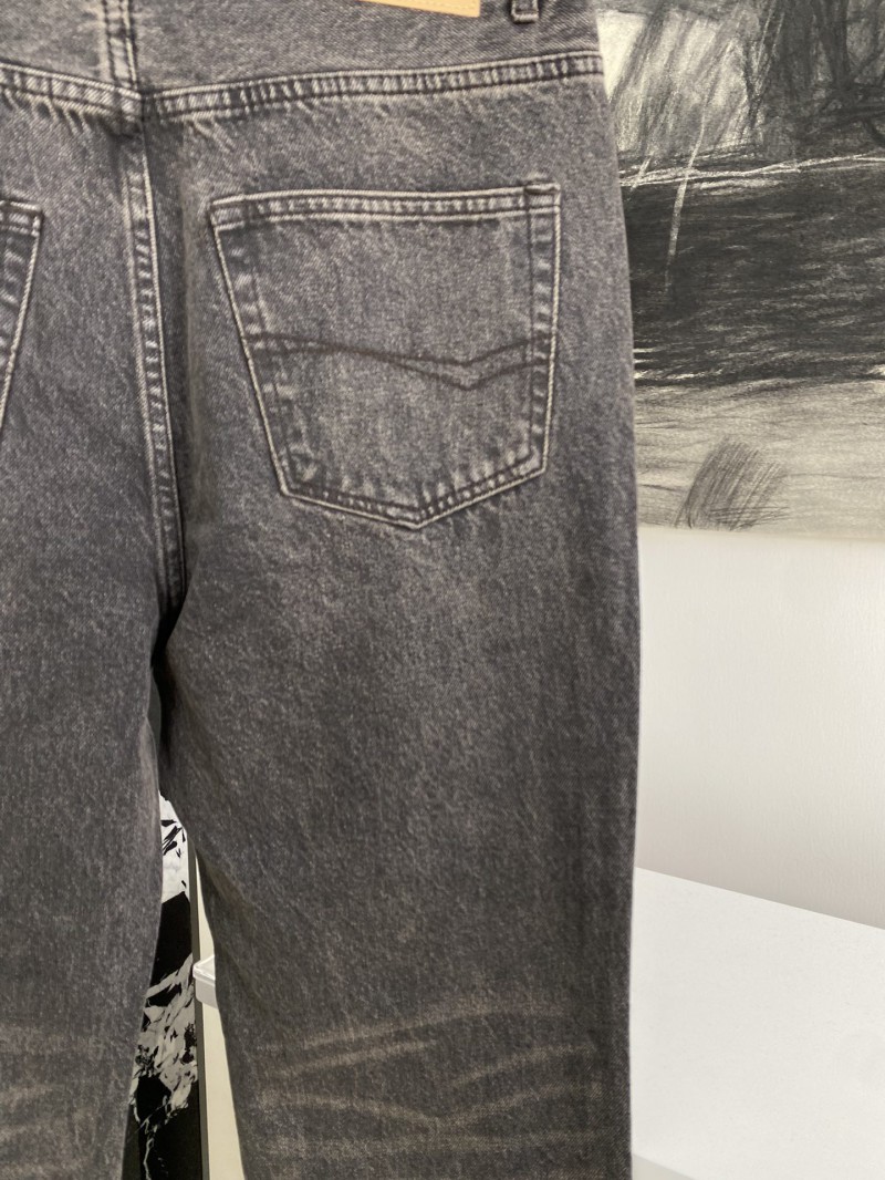 Balenciaga washed denim pants 5