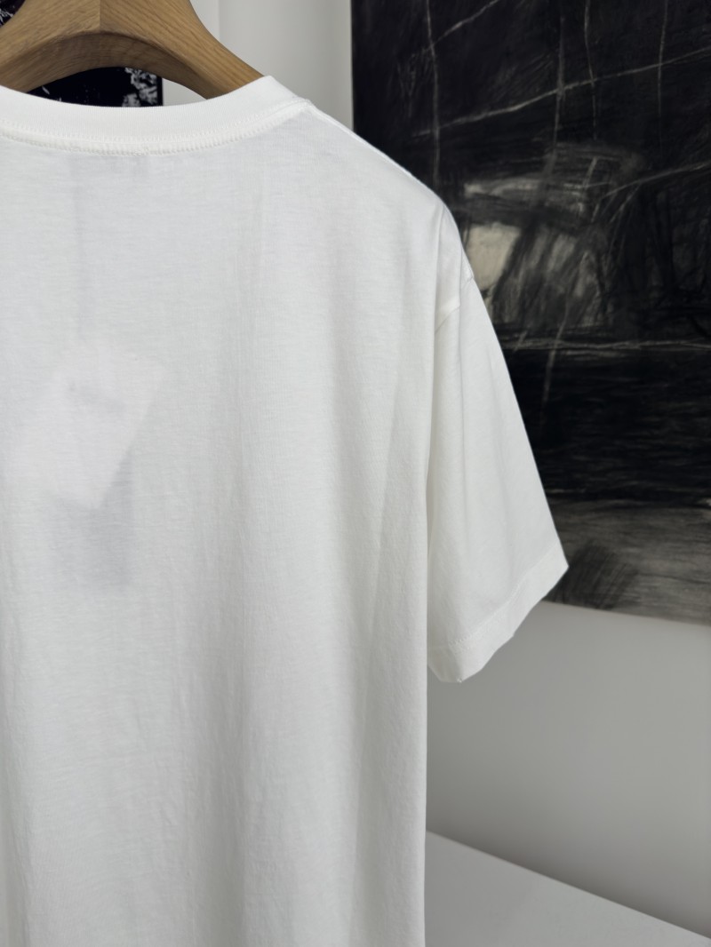 Dior Coral Print Short Sleeve T-Shirt 5