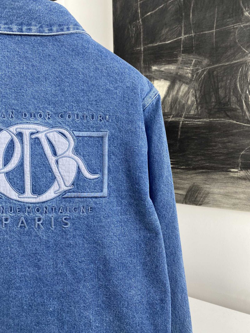 Dior Embroidered Denim Jacket 5