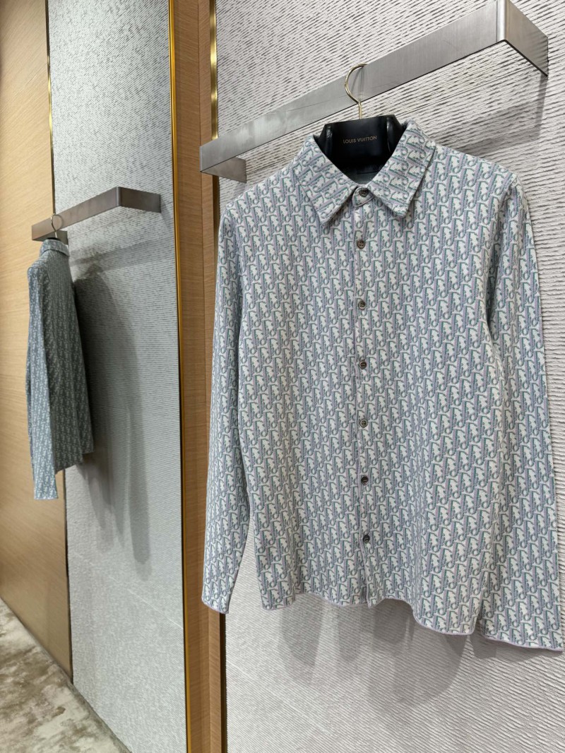 Dior Jacquard Lapel Shirt 2 5