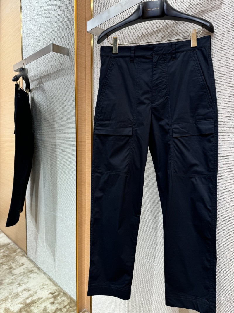 Dior Logo Embroidered Nameplate Work Pants 2 5