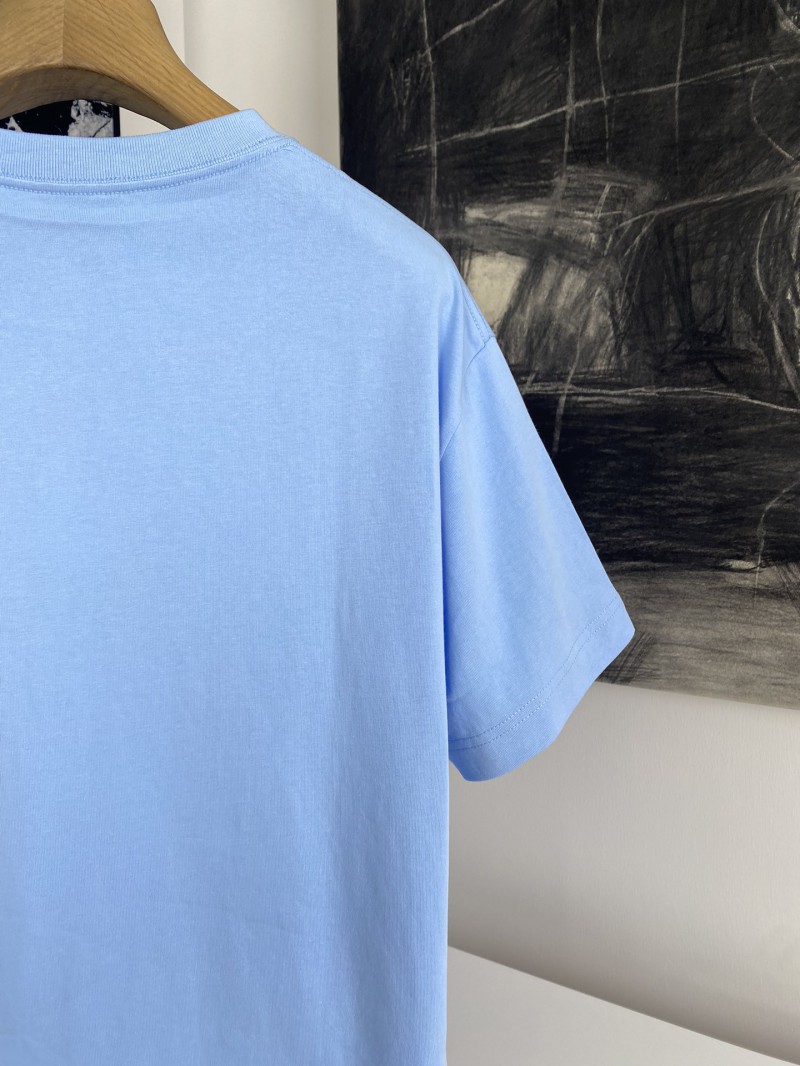 Dior Monogram Embroidered T-Shirt Short Sleeve 2 5