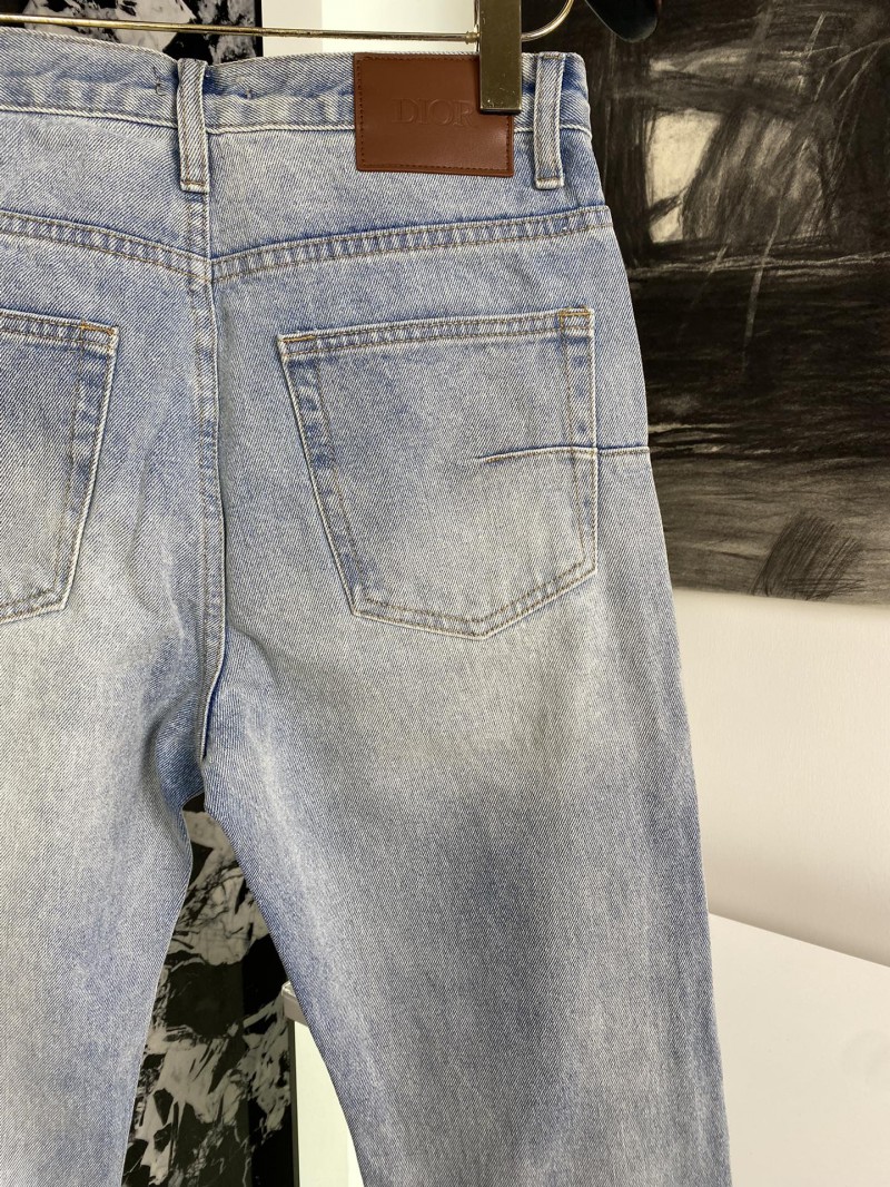 Dior denim longline in twill fabric 5