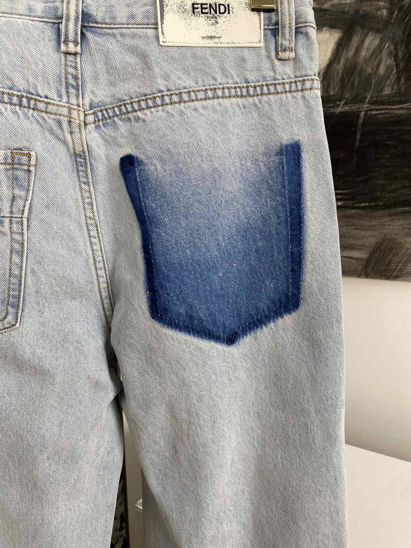 Fendi Denim Trousers 5