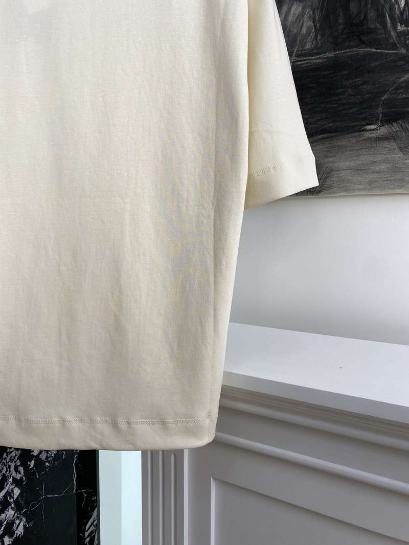 Fendi Embroidered Short Sleeve T-Shirt 6