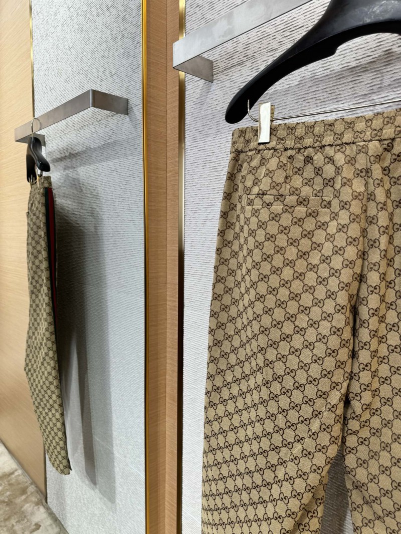 Gucci Double G Jacquard Webbing Trousers 2 6