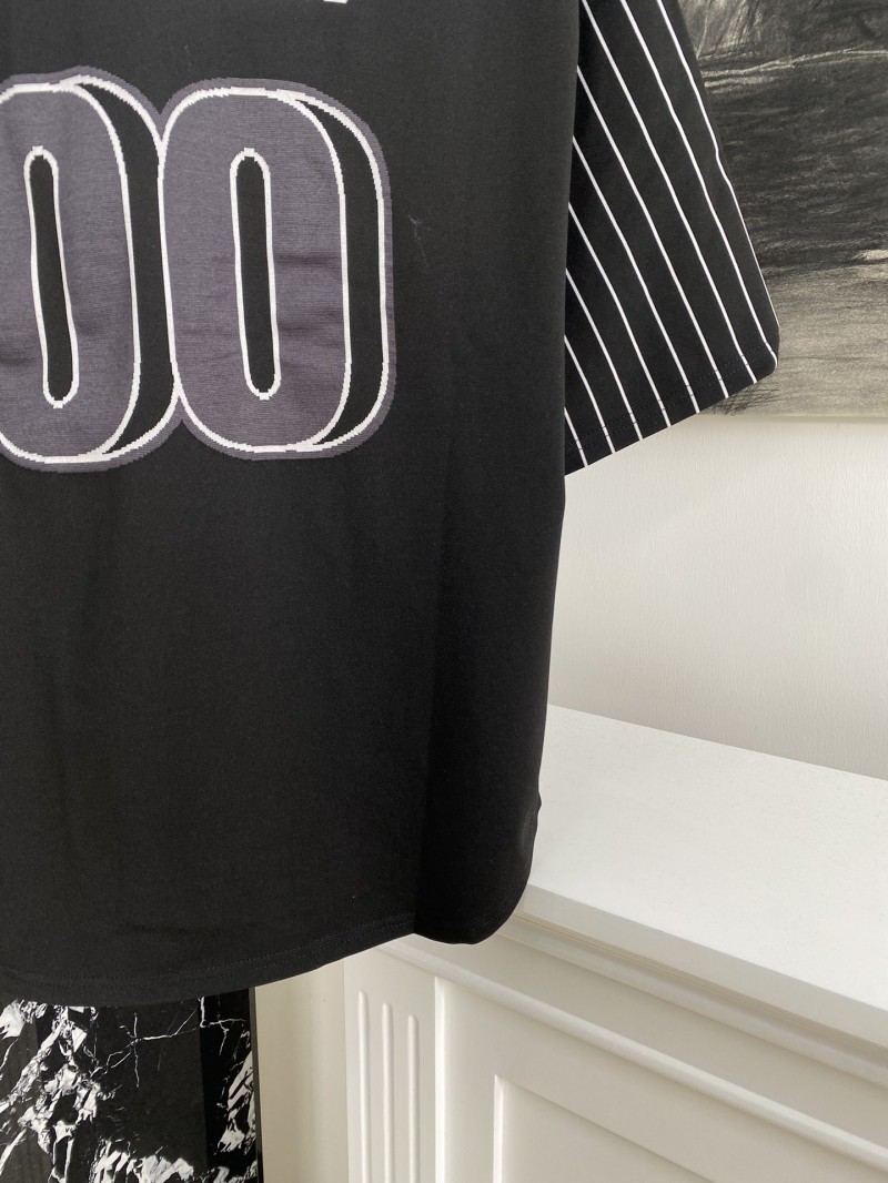 LV Appliqu??d Baseball Short Sleeve Shirt 6