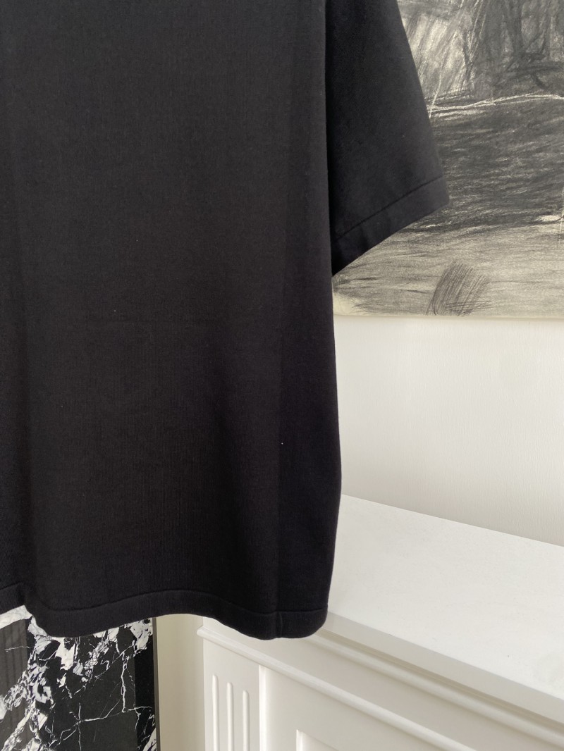 LV Jacquard Knit Short Sleeve T-Shirt 1 6