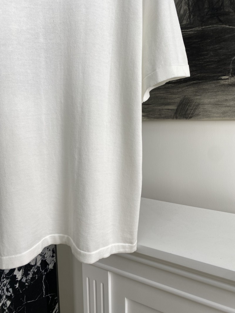 LV Jacquard Knit Short Sleeve T-Shirt 2 6
