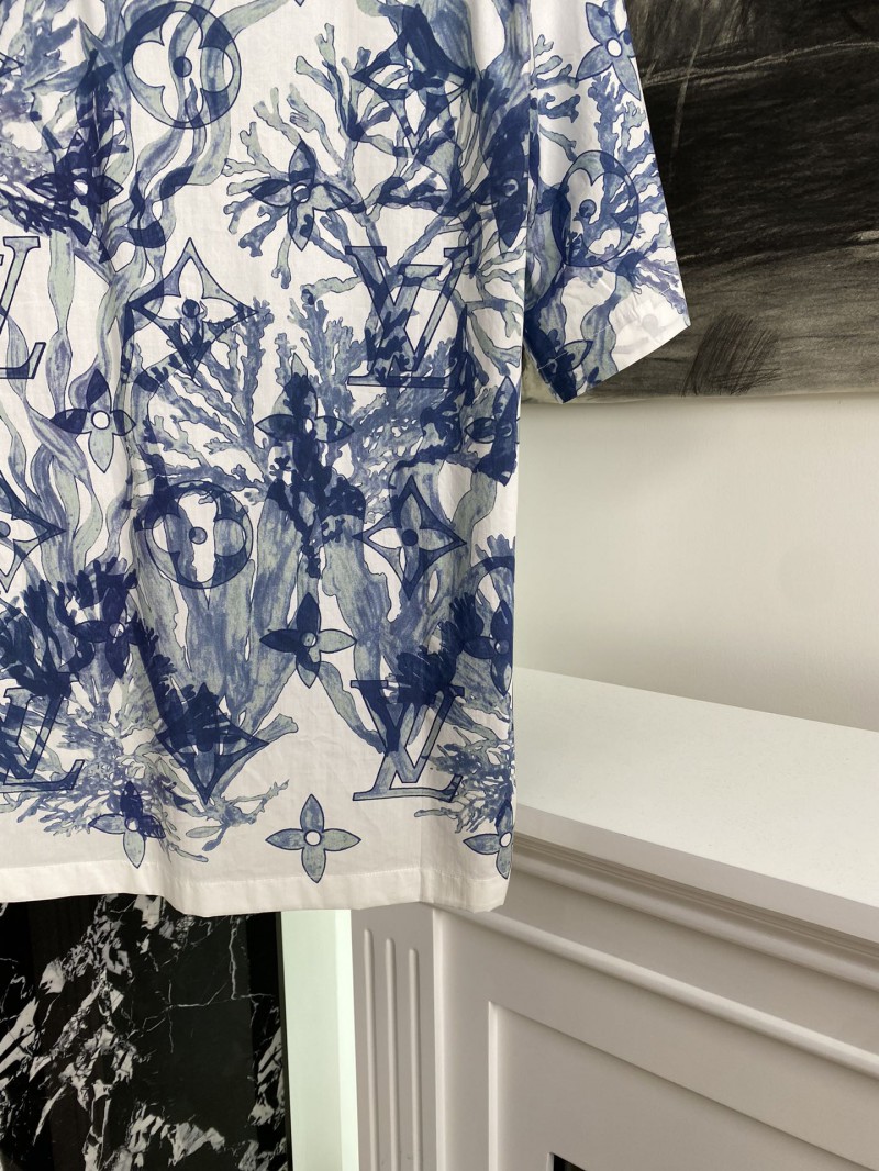 LV Scarf Print Short Sleeve Cardigan 6