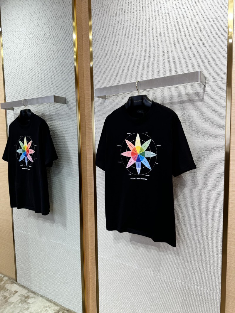 Balenciaga Compass Print Short Sleeve T-Shirt 6