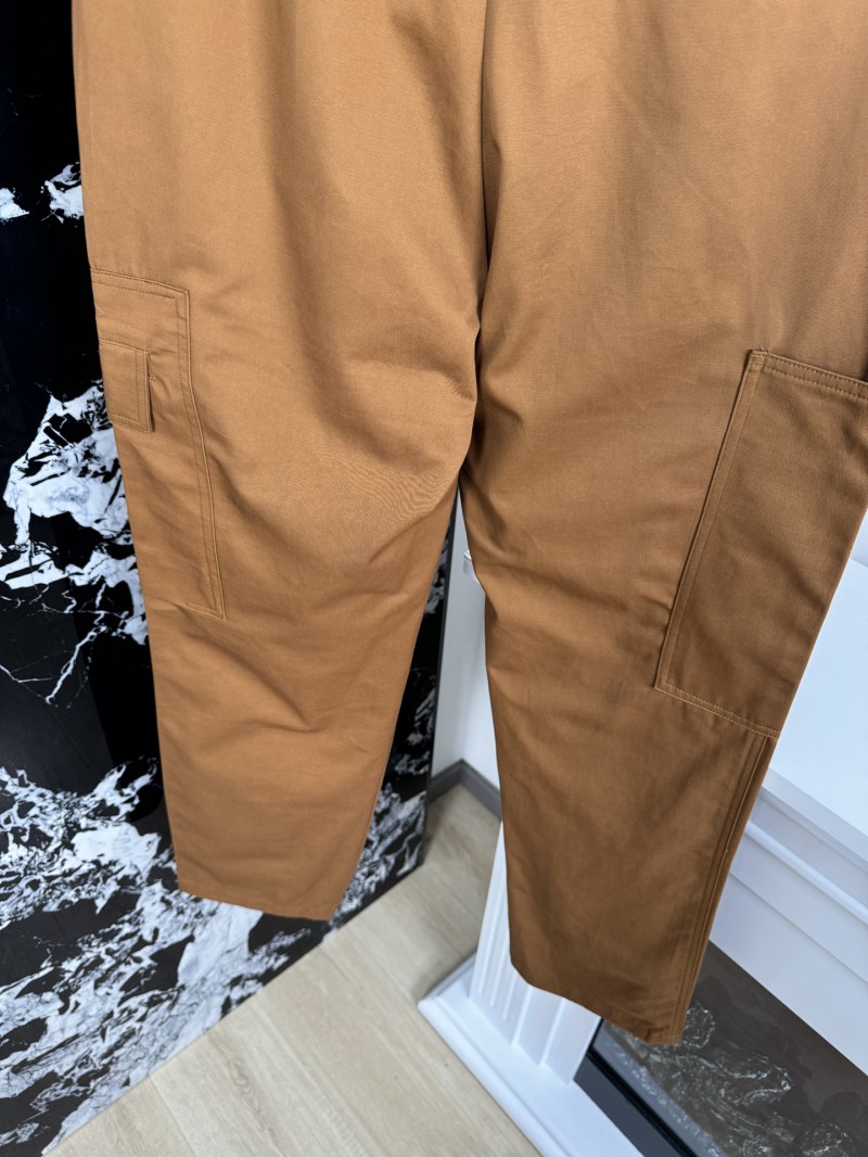 LV Workwear Embroidered Straight Leg Pants 1 6