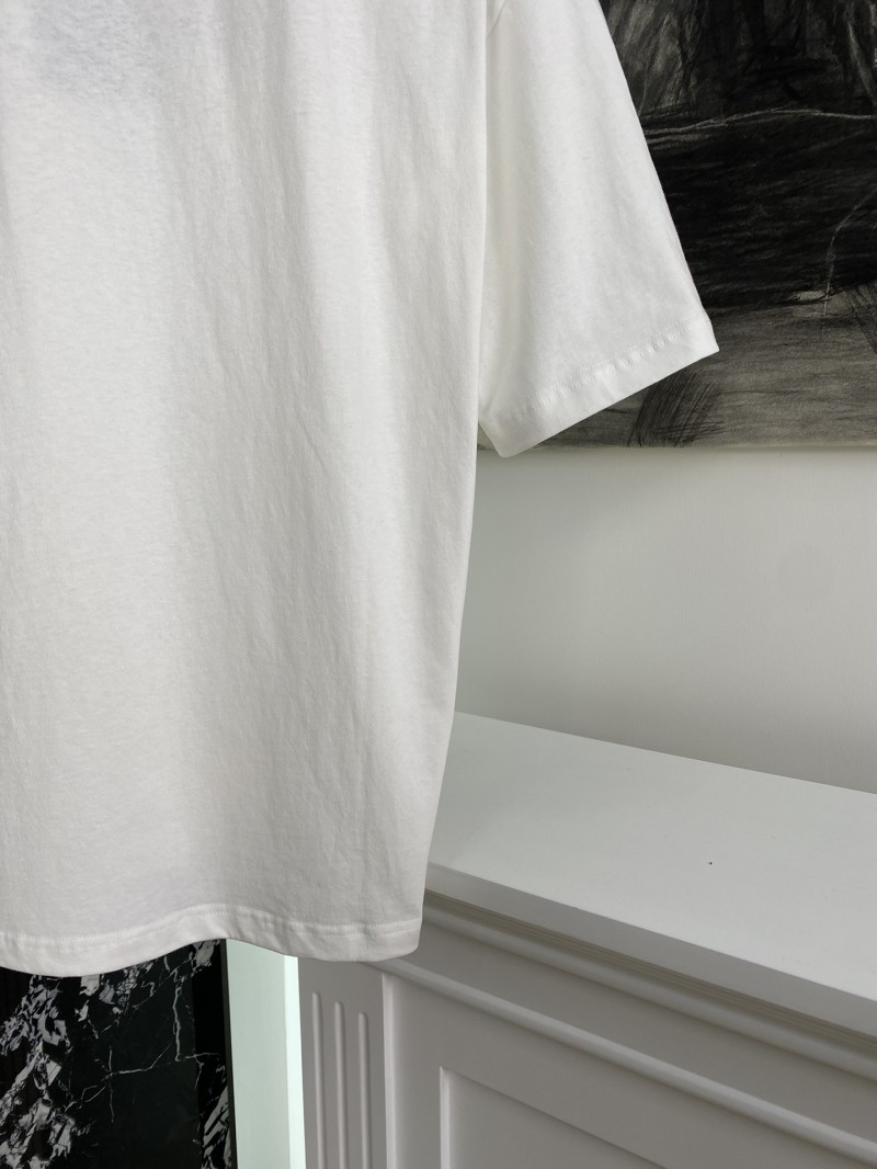 LV co-branded embroidered jersey short sleeve t-shirt 6