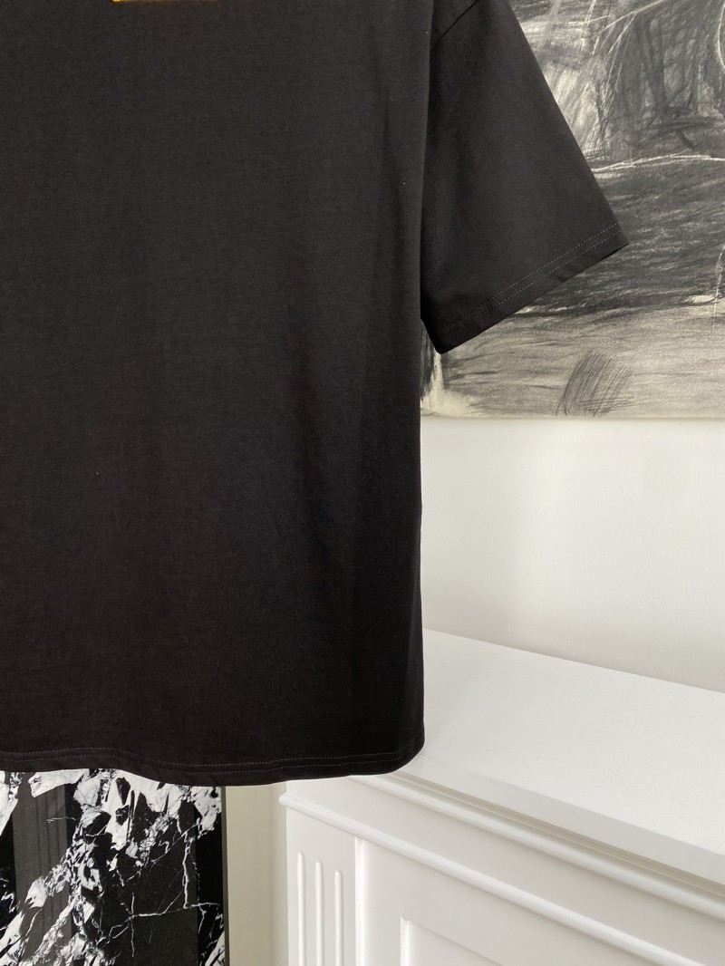 LV short sleeves in dark check pattern with beading 6