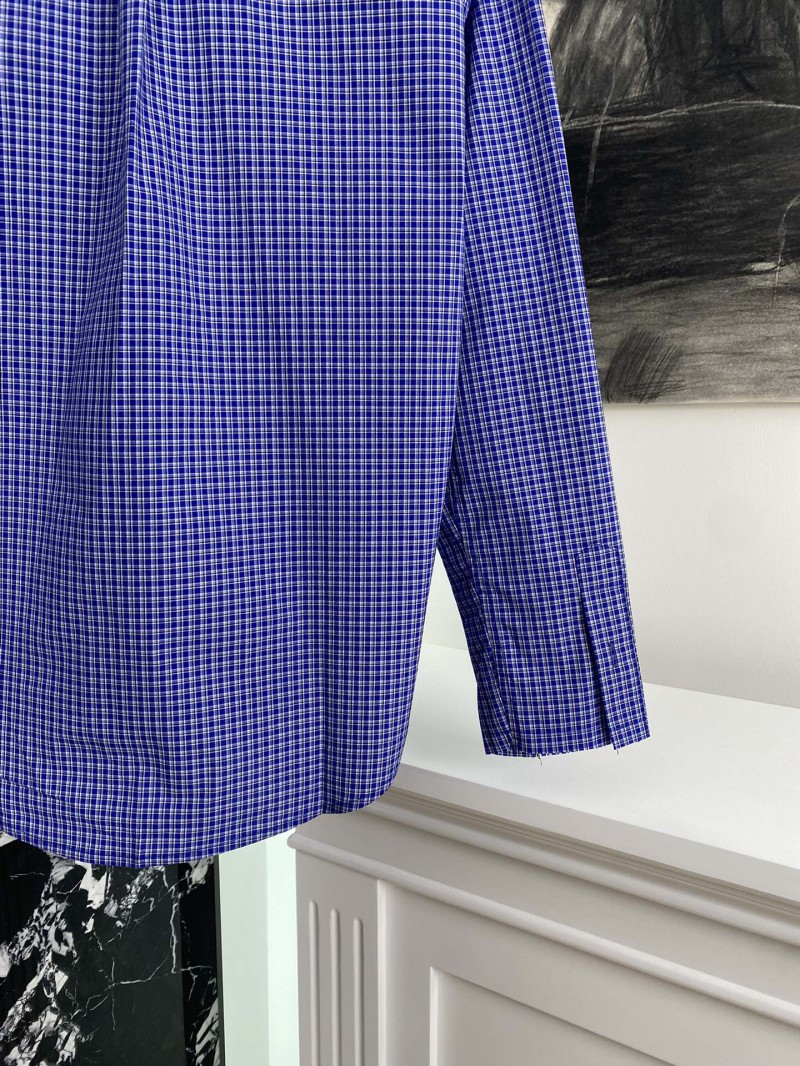 MIUMIU check embroidered shirt 6