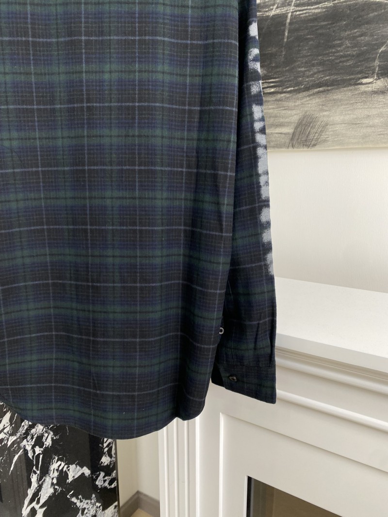 Balenciaga Japan Only Phantom Plaid Shirt 6