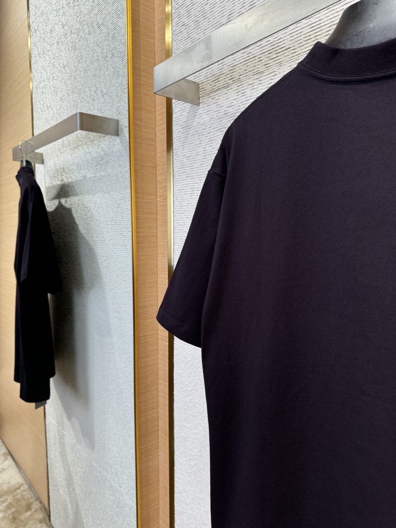 Balenciaga Logo Aged Short Sleeve T-Shirt 2 6