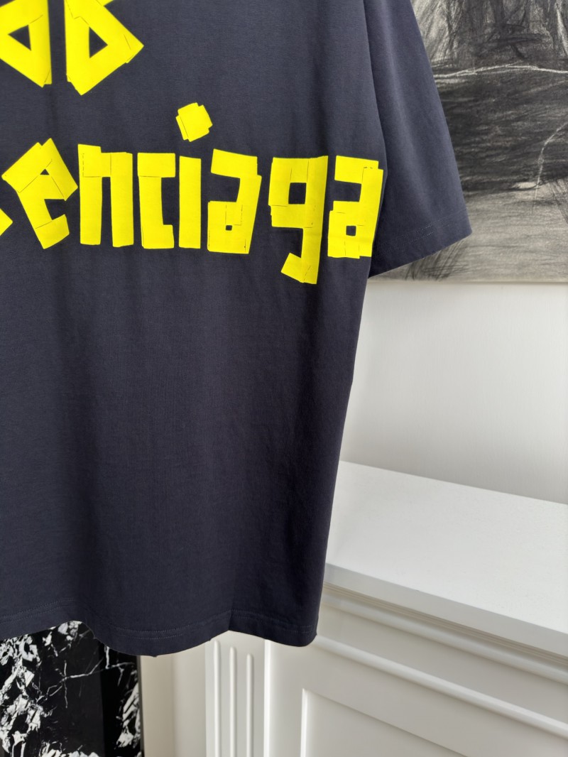 Balenciaga Tape Print Short Sleeve T-Shirt 2 6