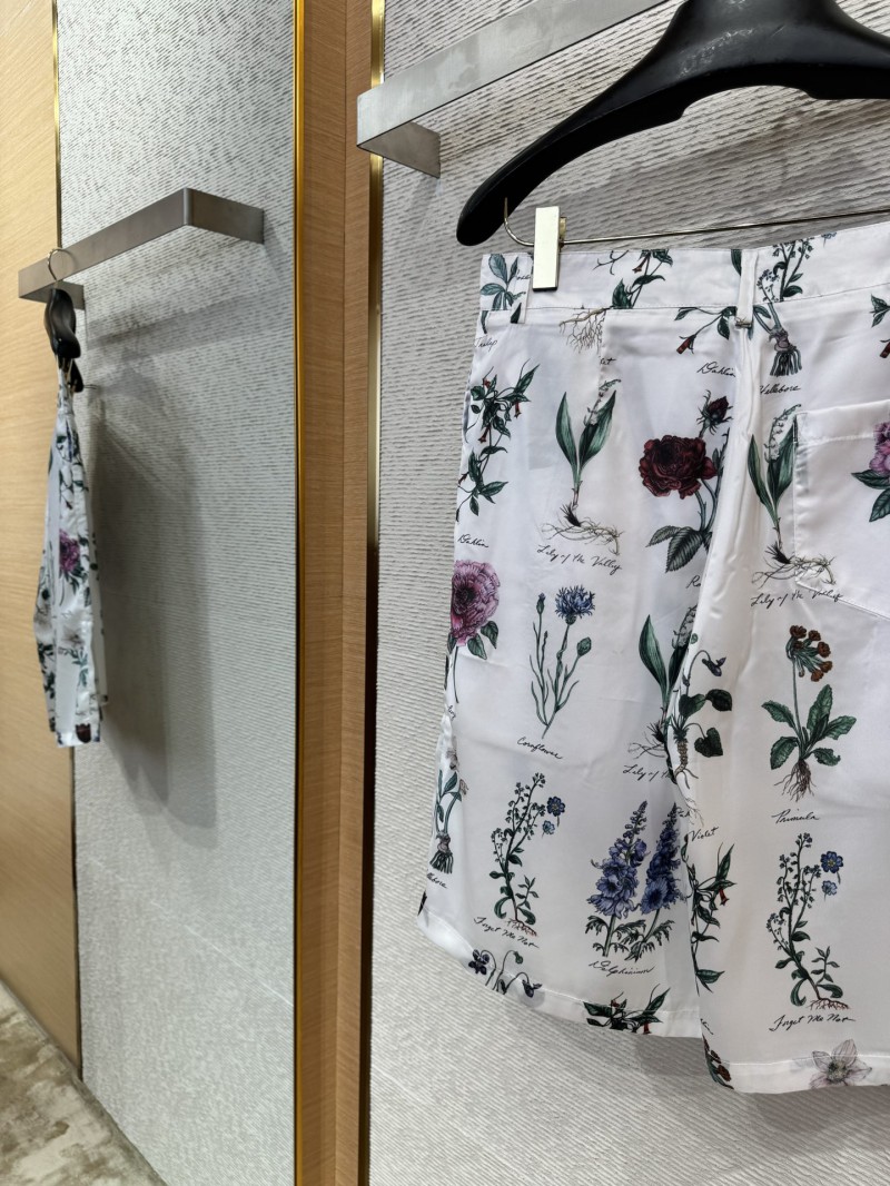Dior Floral Shorts 6