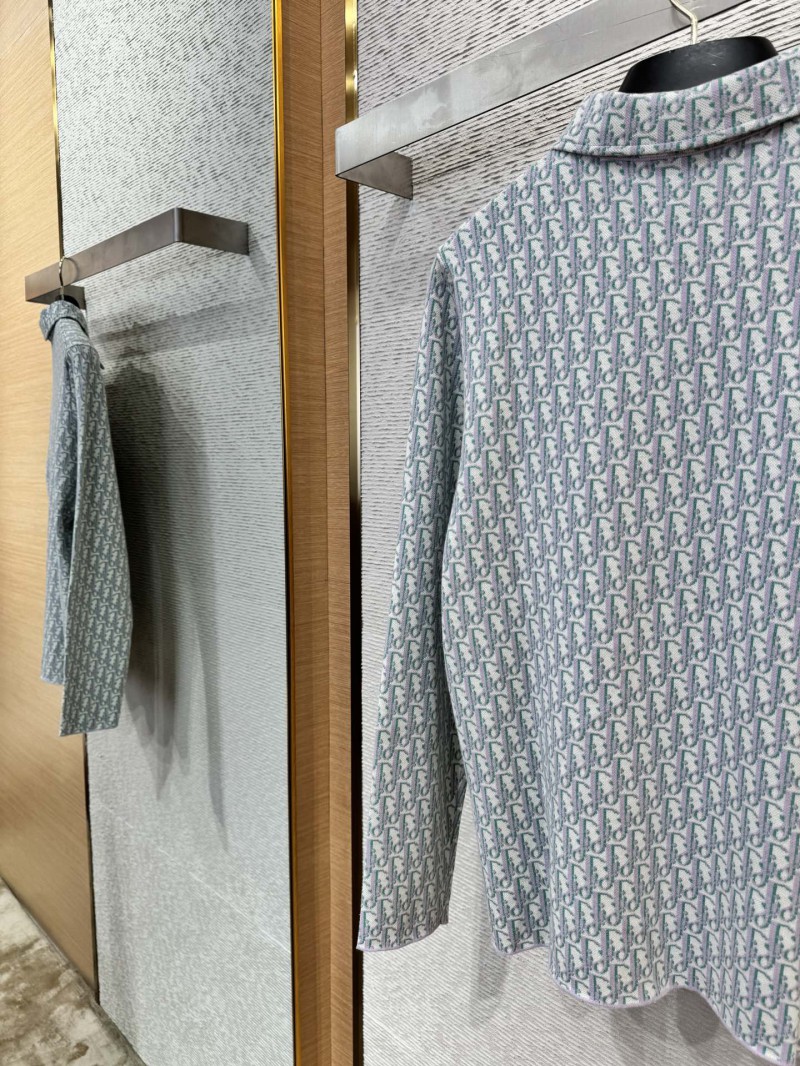 Dior Jacquard Lapel Shirt 2 6