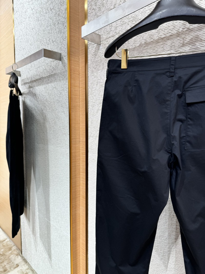 Dior Logo Embroidered Nameplate Work Pants 2 6
