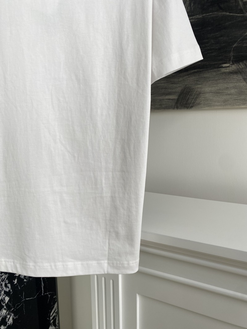 Dior Monogram Embroidered T-Shirt Short Sleeve 1 6
