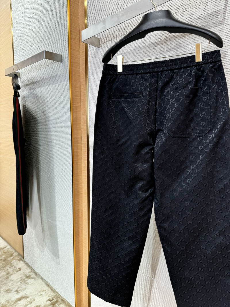 Gucci Double G Jacquard Webbing Trousers 1 7
