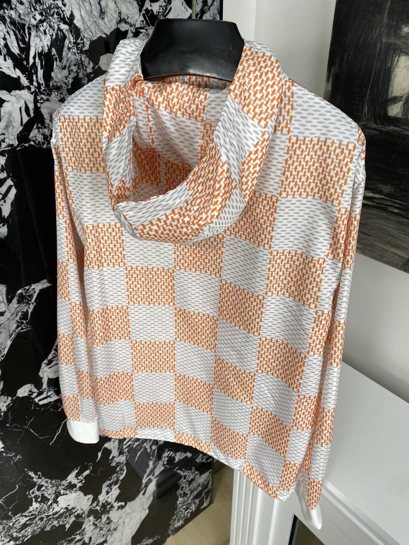 LV Tessellated Zipper Sunbreaker Jacket 1 7