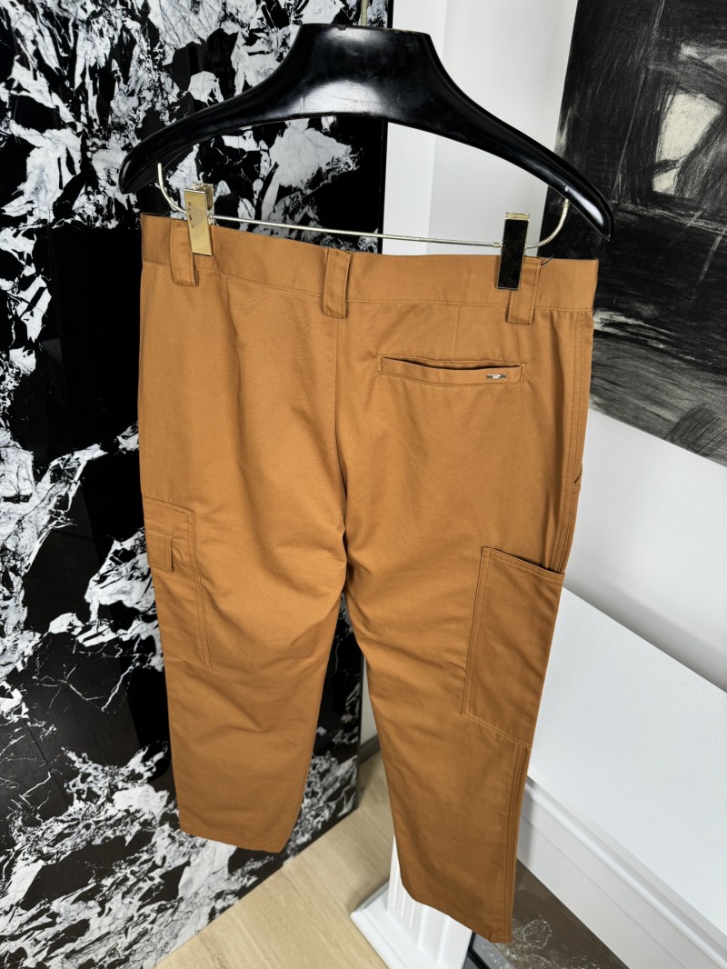 LV Workwear Embroidered Straight Leg Pants 1 7