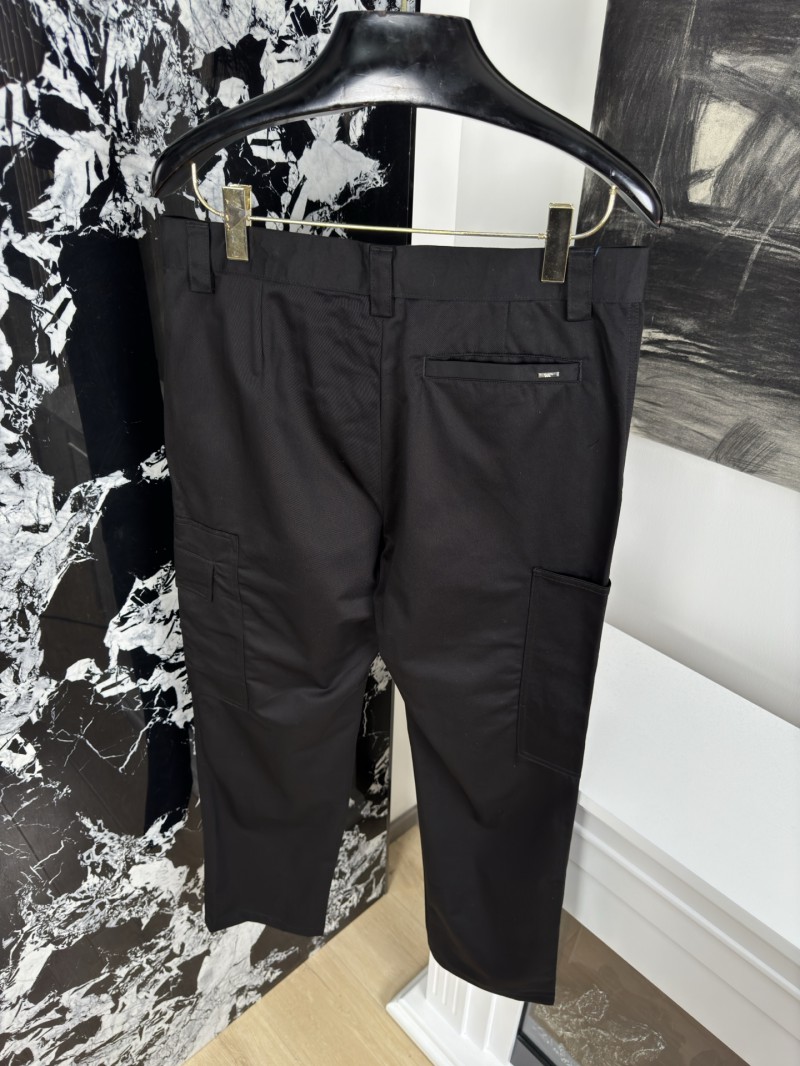 LV Workwear Embroidered Straight Leg Pants 2 7